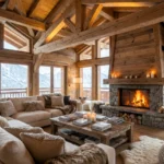 Modern Wooden Cabin in Winter Explore 10 Stunning Mountain Cabin Interiors in Canada